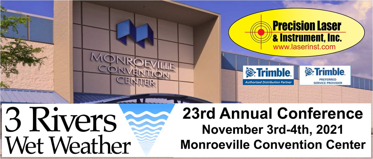 See us at the #3RiversWetWeather #Sewer Conference!

Learn More: bit.ly/3CmgzgH

#PLI #3RWW #Geospatial #SurveyLife #GIS #GPS #Mapping #GIST #AssetTracking #AssetMgmt #Water #WaterMgmt #WasteWater #WetWeather #DataCollection #PA #OH #WV #Pittsburgh #Pennsylvania