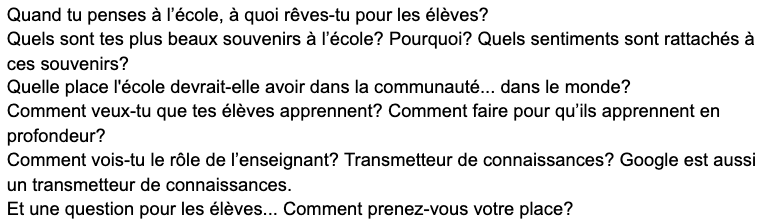 De belles pistes de réflexion pendant le #CongresIDEE. Merci <a href="/EugenieCongi/">Eugénie Congi M.Ed</a> pour ces questions pertinentes! @csdceo #CSDCEOinnovation #CSDCEOleadership #CSDCEOréussite #CSDCEOentrepreneuriat