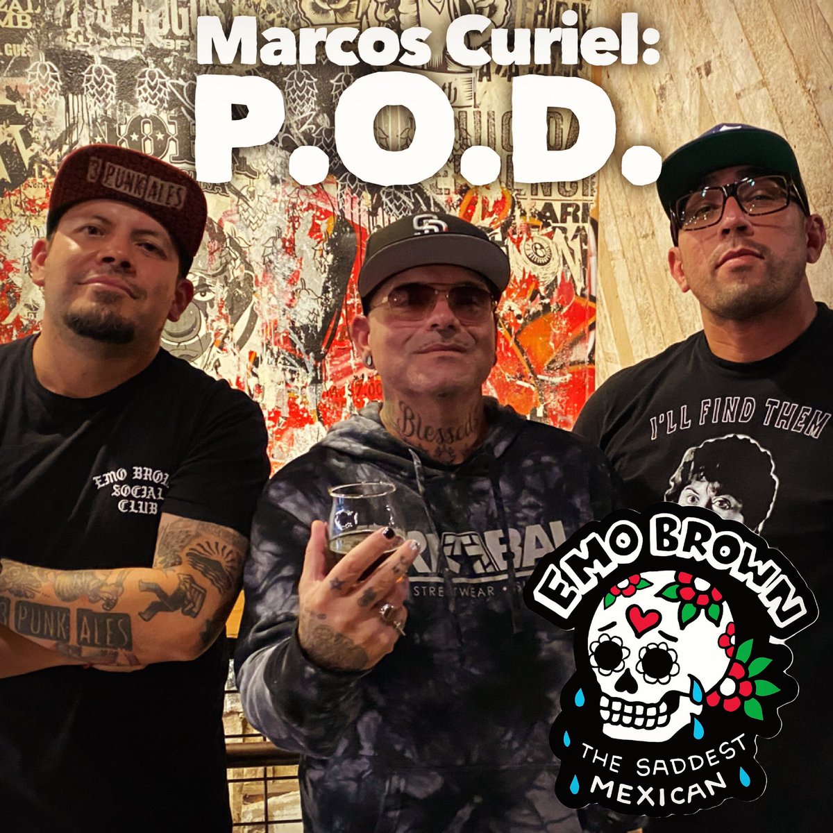 El_Shamps's tweet photo. We're joined by South San Diego's very own... The Legend, Marcos Curiel.
Enjoy! @EmoBrownPodcast
https://t.co/H9A0bgdaHR
#EmoBrown #TheSaddestMexican #APodcast
🎙 A Podcast
🥃 A Social Club
⚽️ An Athletic Club
💰 A Foundation https://t.co/5MEHll457i