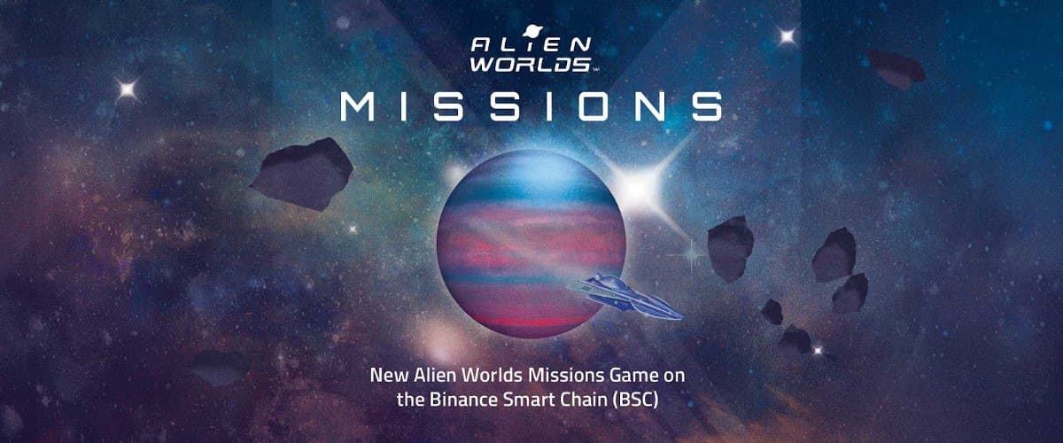 Hello Explorers, new Alien Worlds Missions Game on the Binance Smart Chain (BSC) is now live! Prepare for launch! play.alienworlds.io