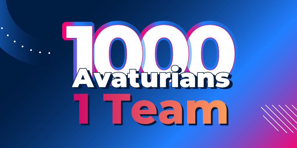 LifeAtAvature's tweet image. Heard the news? We reached 1000 Avaturians worldwide!💜 

“We celebrate our team’s growth because Avaturians are the secret behind all we have accomplished. Every Avaturian added something new and enabled us to take on new paths.”- Cris Dujmović, COO. 

#1000Avaturians1Team
