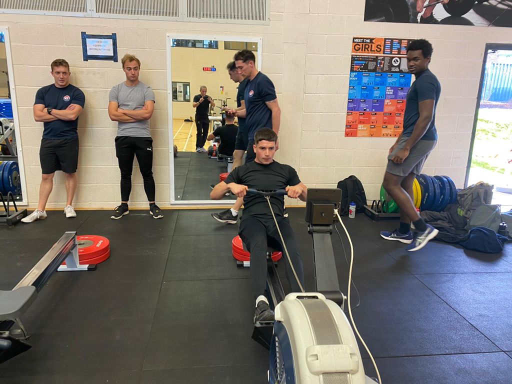 RAPTCRowing's tweet photo. Bulford..

Under the watchful eye of SSgt (SSI) Abbi Morrow MBE, numerous personnel from across the region completed the gruelling 2km indoor rowing time trial.

A huge well done to everyone who took part and a massive thank you to @morrow850 and her team for hosting the event. https://t.co/5TrqDPau0H