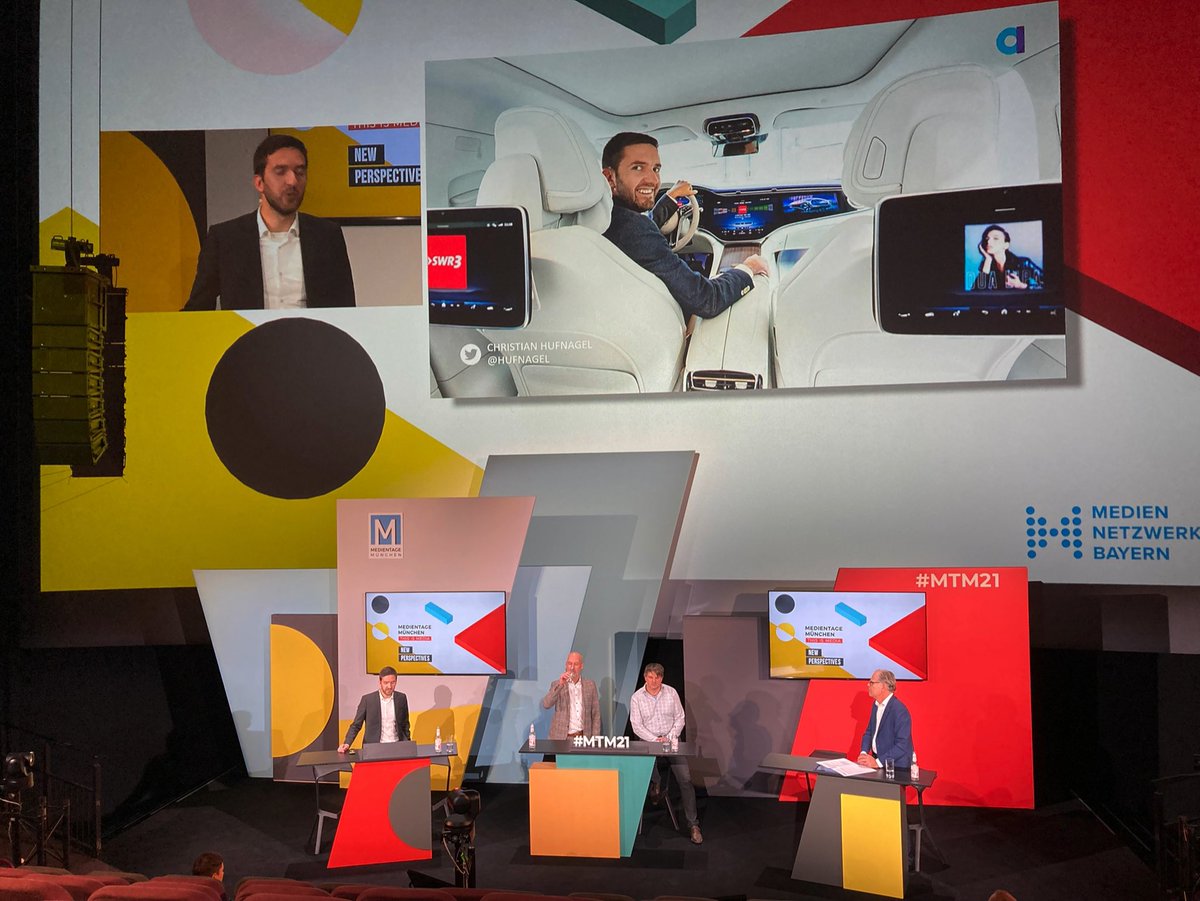 MediennetzwerkB's tweet image. Die Auffindbarkeit von #Radio-Inhalten muss erhöht werden, meint @hufnagel, Co-Founder SWR #Audio Lab. Dies gelingt beispielsweise durch das Sammeln von #Metadaten und den Dialog mit der Industrie. #mtm21