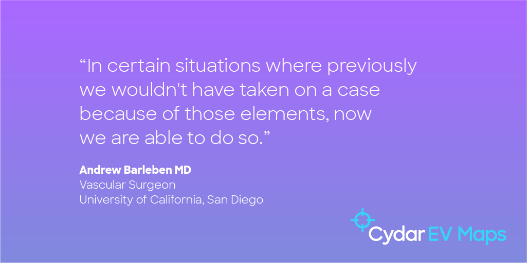 CydarMedical's tweet photo. Cydar EV Maps - Supporting clinicians to safely treat more patients.
#IntelligentMaps #SurgicalAugmentedIntelligence #CydarEVMaps #Efficiency #AI #MachineLearning #Accuracy #VascularSurgery #Endovascular https://t.co/T2V3cPyb9l