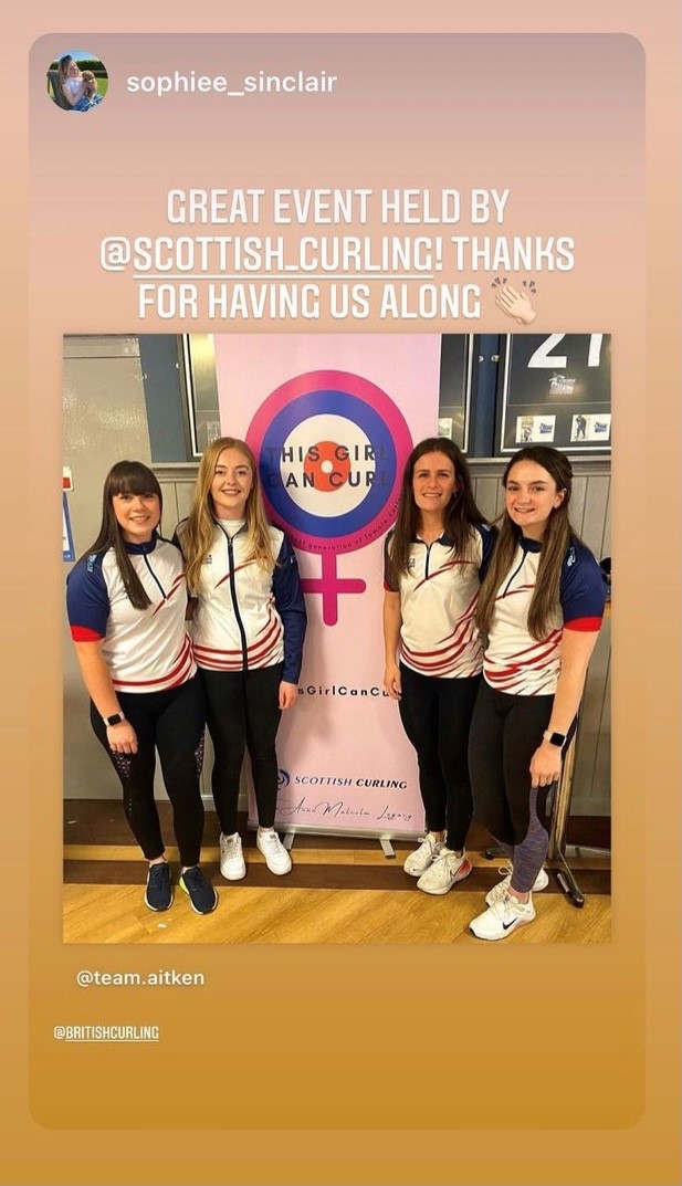 scottishcurling's tweet photo. To celebrate Scottish Women &amp; Girls in Sport Week we launched a brand new event #ThisGirlCanCurl, to inspire and encourage our young female curlers and their allies...

HUGE thanks to our participants, guests and volunteers!

READ MORE: https://t.co/Nhdlpzqr8b

#SheCanSheWill https://t.co/EnCjBc13k8