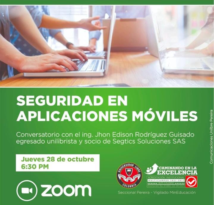 Estoy organizando Seguridad en aplicaciones móviles. ¿Te gustaría asistir? linkedin.com/events/segurid…