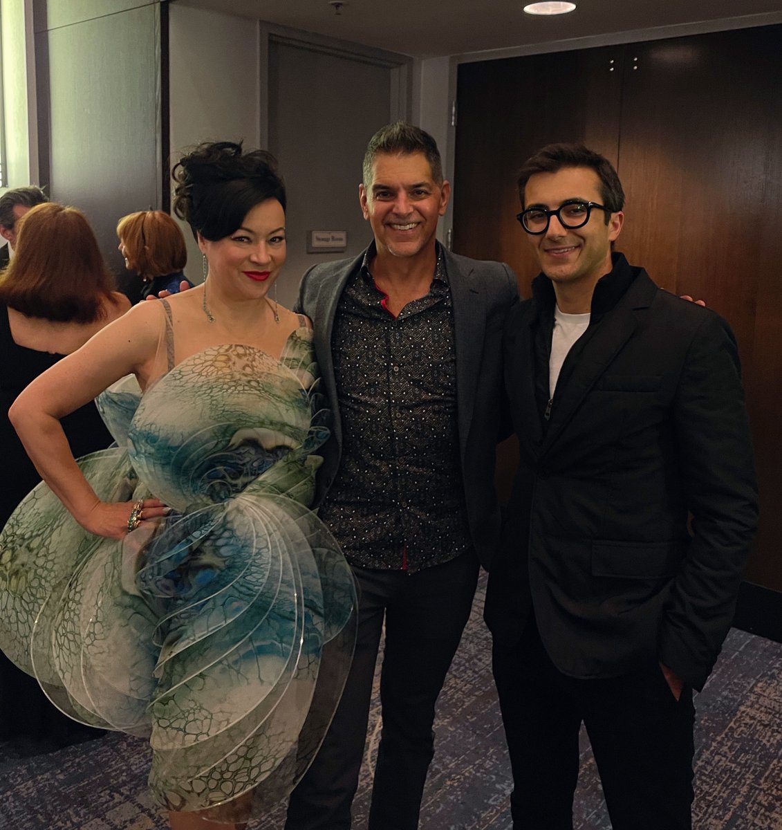 Last night at the #SaturnAwards with two of the genius producers behind #chuckyseries : <a href="/RealDonMancini/">Don Mancini</a> and #NickAntosca #CHUCKYTVSERIES #chucky