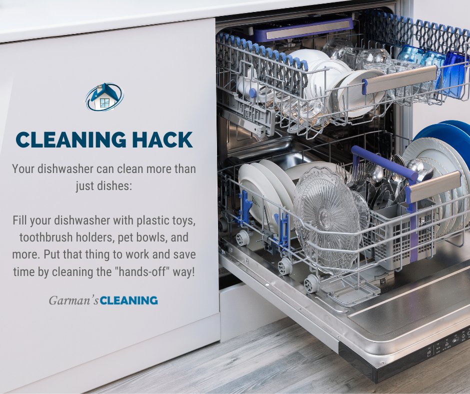 garmansclean's tweet image. Happy Friday! How about a cleaning hack to kick off your weekend? #garmanscleaning