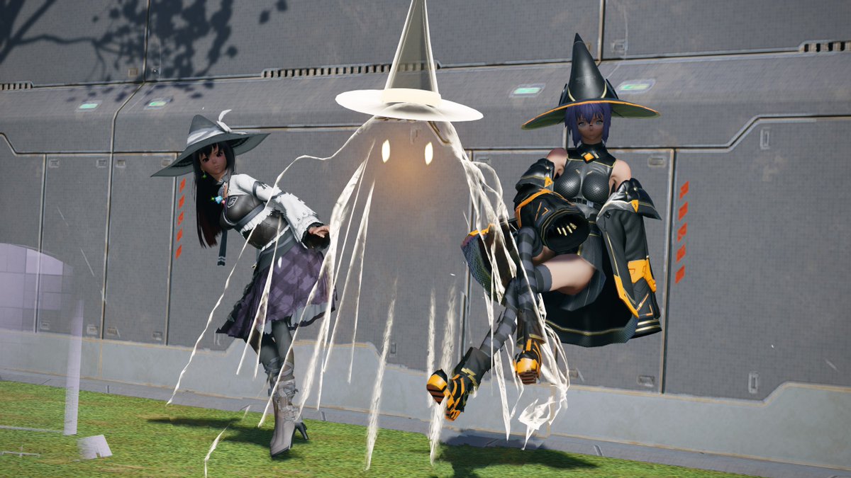 _Kyrem's tweet image. #PSO2NGS_SScampaign with @ElCireRock and our spooky friend!