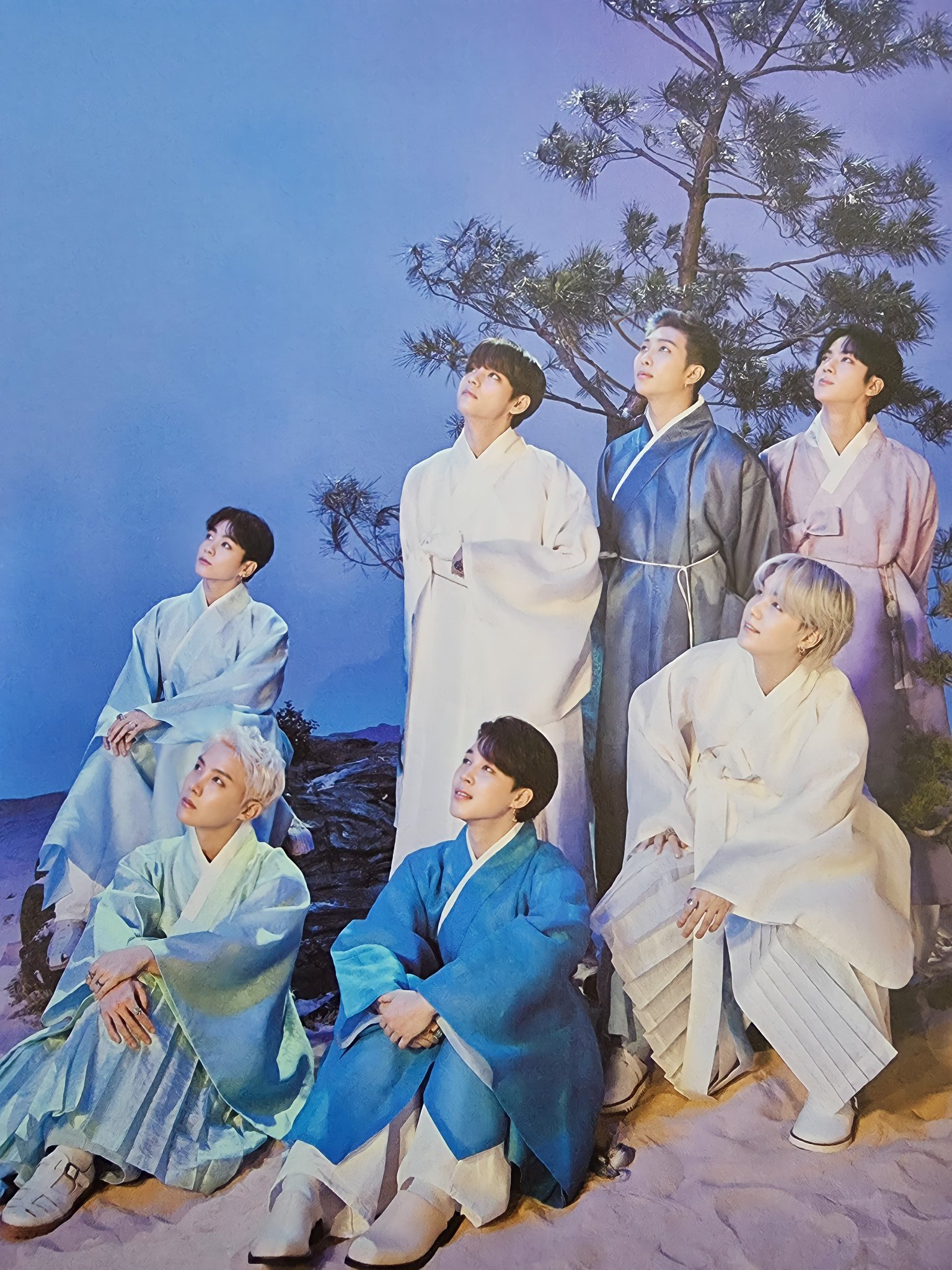 BTS 2021 DALMAJUNG SHIRT NIGHT ダルマジュン BTS] 2021 BTS DALMAJUNG SHIRT NIGHT VER. OFFICIAL MD – HISWAN