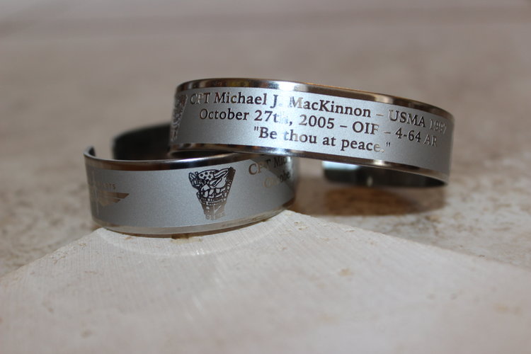 steelhearts_org's tweet photo. On this day in 2005, our brother, CPT Michael John MacKinnon, was taken from us while serving in support of OIF. Be thou at peace Mike.
https://t.co/b5Nj8qpKNL
For every bracelet sold, $10 will be donated to the Spina Bifida Association of America.
#ClassOf97 #WithPrideWeDefend https://t.co/No9fv6Fjya