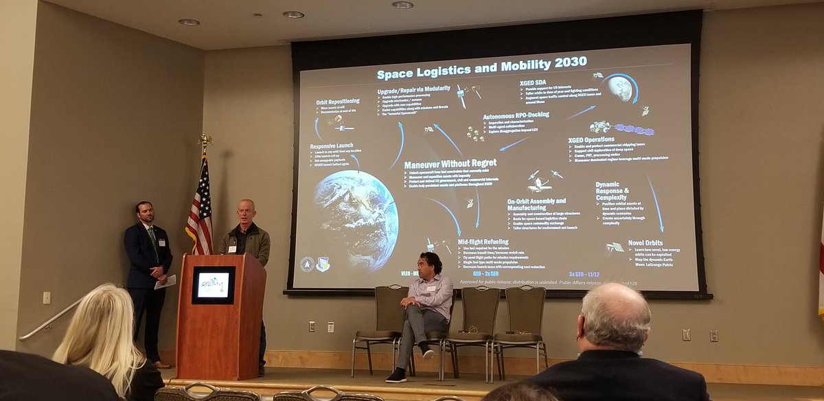 ZaheerAbbasAli's tweet image. &quot;Refeulability will be a requirement for all future satellites.&quot;
At the NASA OSAM workshop hosted by Marshall.

@OrbitFab #onorbitservicing