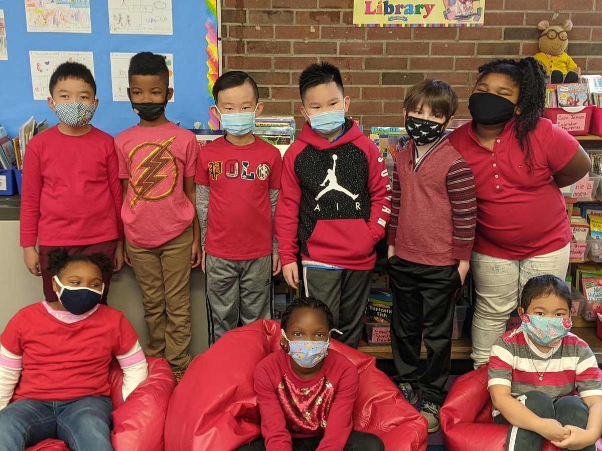 McCutcheonElem3's tweet photo. Ms. Hudak's 2nd graders looking good!

#SpiritDay  #classcolorday #StrongerTogether https://t.co/msDunDL7dT