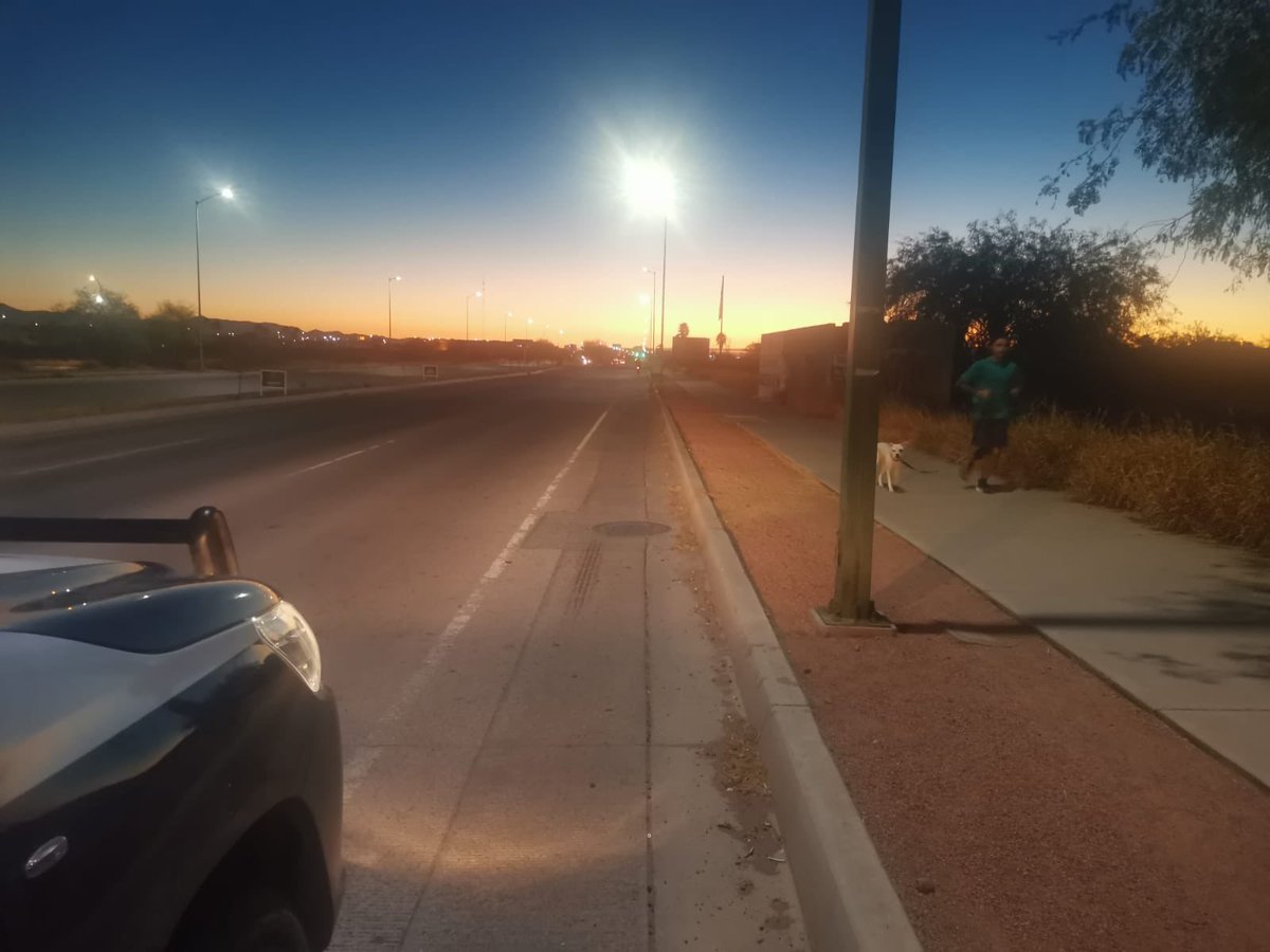 En instrucción de nuestro alcalde <a href="/tonoastiazaran/">Antonio Astiazarán</a> activamos programa de vigilancia para quienes desde temprano realizan actividades 🏃🏻‍♀️🚴🏻‍♂️🏋🏼 

Si perteneces a un grupo de ciclistas o corredores, mándanos mensaje para coordinar la vigilancia en las diferentes zonas de la ciudad.
