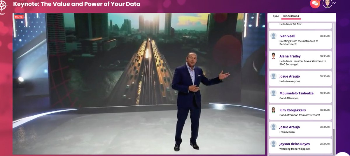 jmeserve's tweet image. .@asayed kicking this off at #BMCExchange