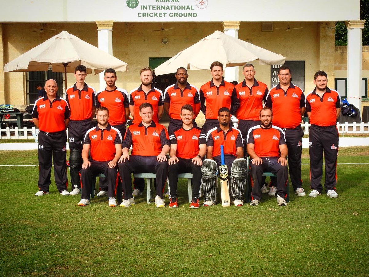 Gibraltar_Crick's tweet photo. This Team! 😍🇬🇮

The National Men’s squad have today returned safely back to the Rock from Malta, bringing with them three wins and a tie from seven games of cricket. https://t.co/0UUdsWNu9d