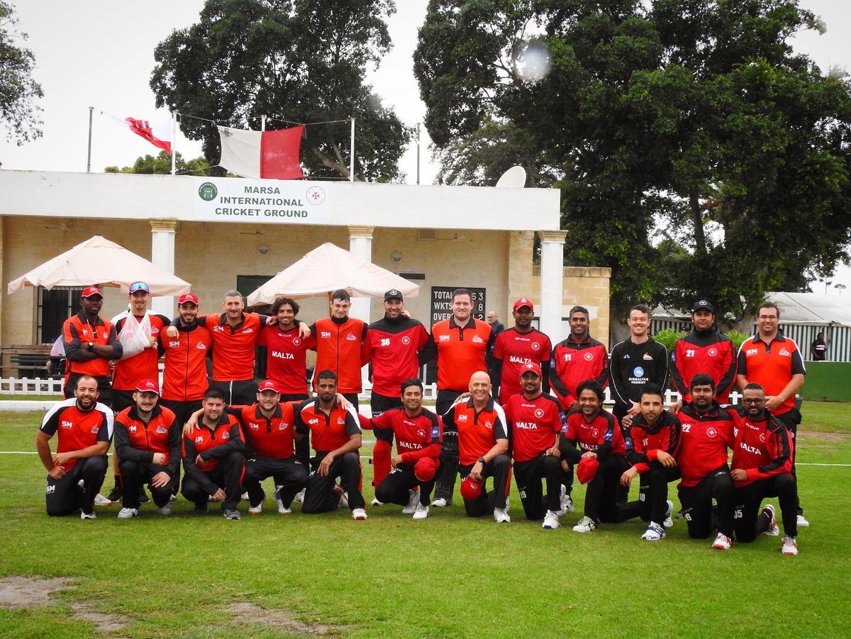 Gibraltar_Crick's tweet photo. This Team! 😍🇬🇮

The National Men’s squad have today returned safely back to the Rock from Malta, bringing with them three wins and a tie from seven games of cricket. https://t.co/0UUdsWNu9d