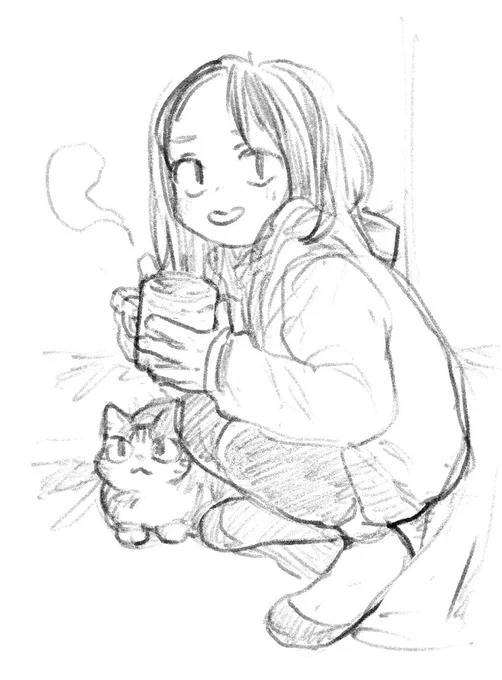 あったかいもの飲み 