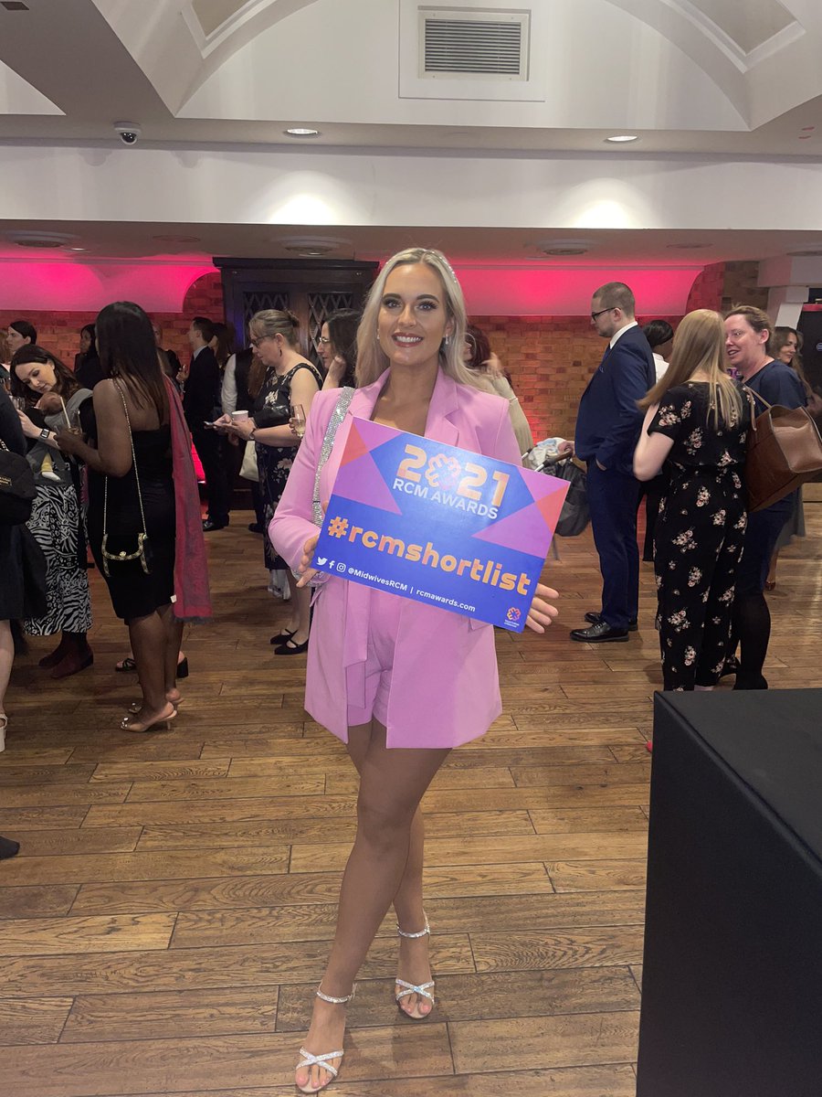 eilidhcole's tweet photo. At #RCMawards as #rcmshortlist for student midwife of the year! Good luck to all 💕 https://t.co/wjOaNY0Qam