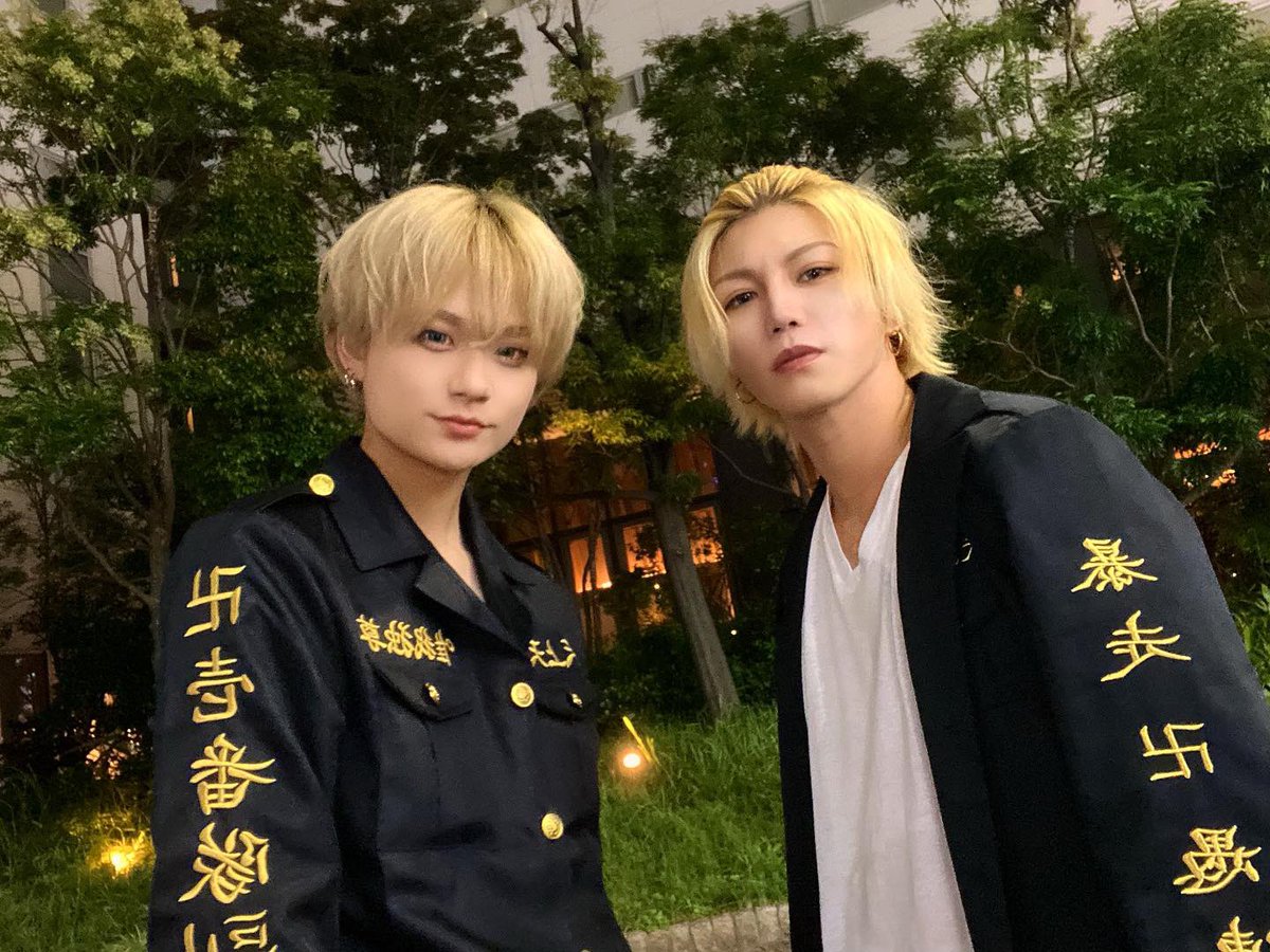 saotome0714's tweet photo. マイキー×松野千冬してみた、、

#コスプレ　#マイキー　#東京リベンジャーズ https://t.co/SrUdYmNx1Q