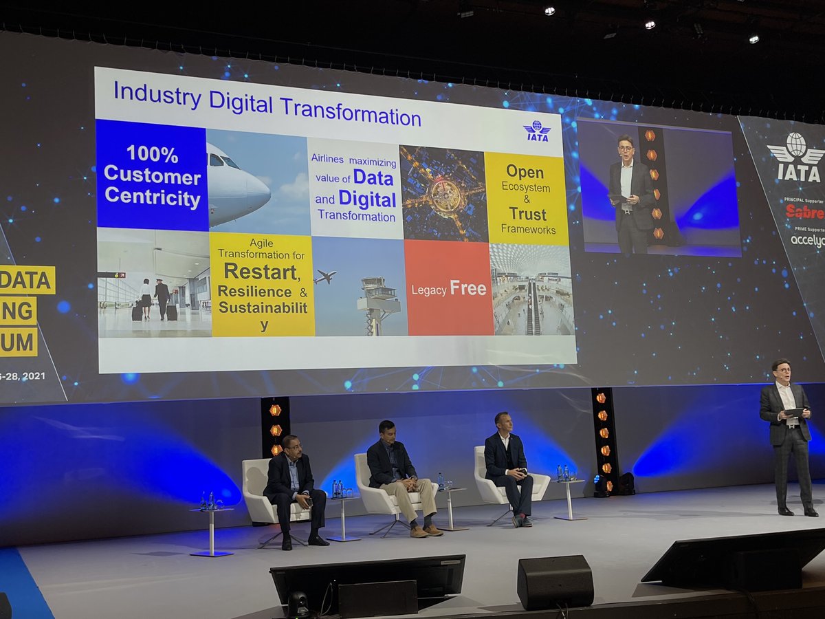 A highlight at <a href="/IATA/">IATA</a>'s Digital, Data &amp; Retailing Symposium, was the Sourav (<a href="/sourav_sinha/">Sourav Sinha</a>), <a href="/indigo/">Indigo</a>, Julio Toro (<a href="/toroJULIO/">Julio Toro</a>), <a href="/CopaAirlines/">Copa Airlines</a> and the amazing Glenn Morgan (<a href="/DakarMoto/">Glenn Morgan</a>), @iagaerogroup panel, where they casted an amazing interoperability airline ecosystem vision.