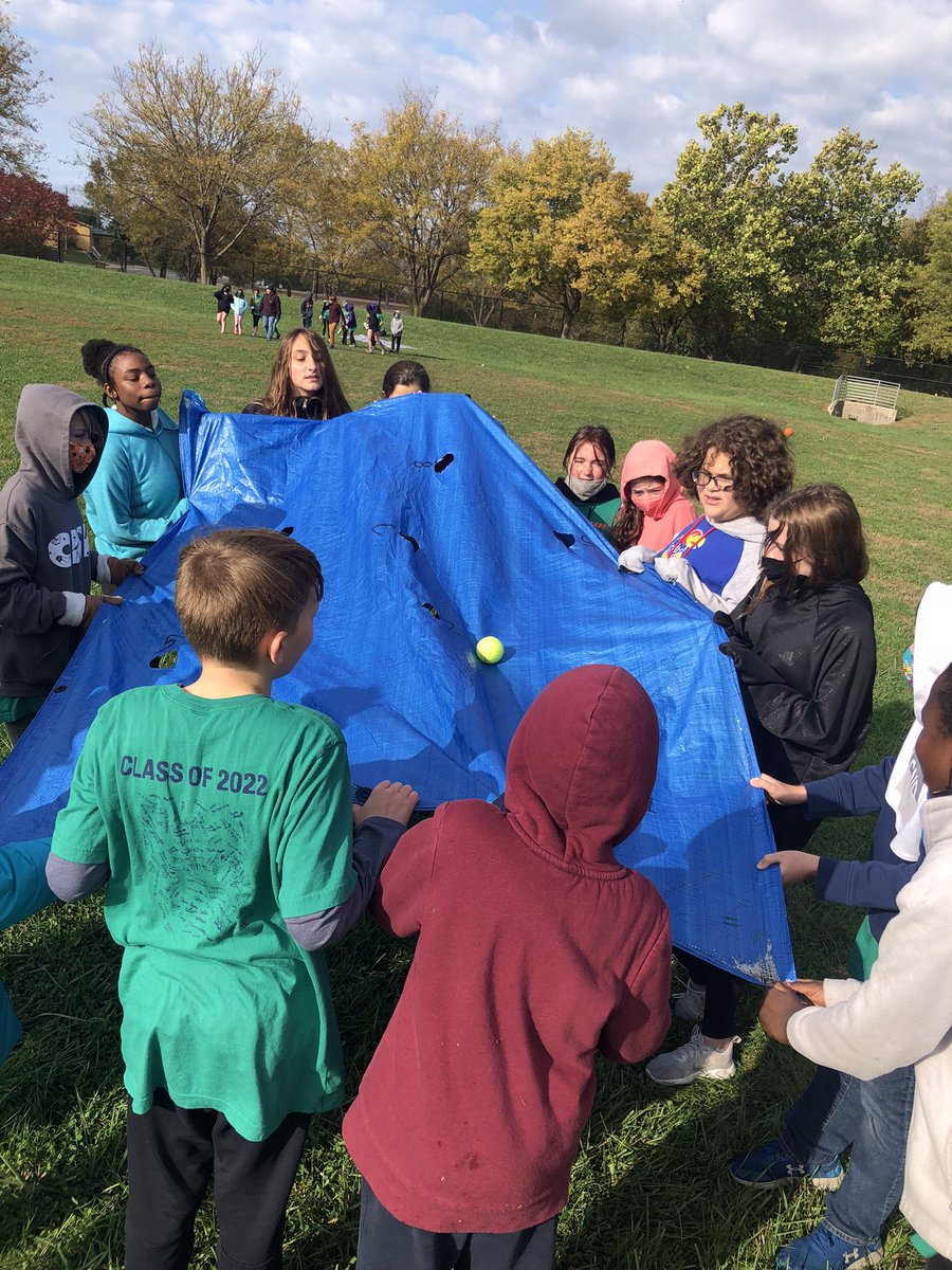 Timber Ridge came to us yesterday. Some great problem solving was observed!
