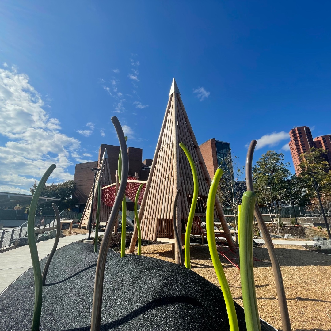 The opening of Rash Field Park is getting closer and closer! We can wait for #Baltimore neighbors to make their way to the adventure zone when they can climb, slide, and have fun! 🌱Opening weekend starts 11/6!  <a href="/RecNParks/">Baltimore Rec & Parks</a> <a href="/MahanRykiel/">Mahan Rykiel</a>  <a href="/gensler_design/">Gensler</a>
