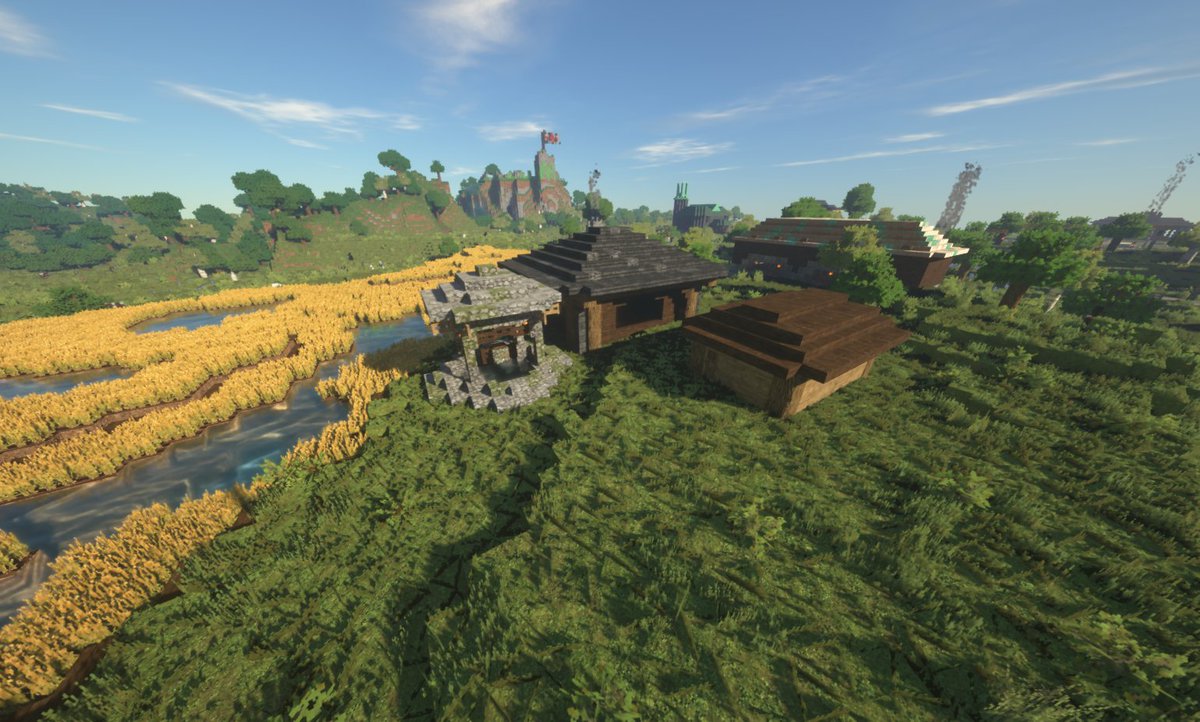 CrackLight01's tweet image. A few more buildings are popping up again. Always happy to chill and build (even if twitch mutes it because of apparent copyright).
#minecraft #smallstreamer #Minecraftbuilds