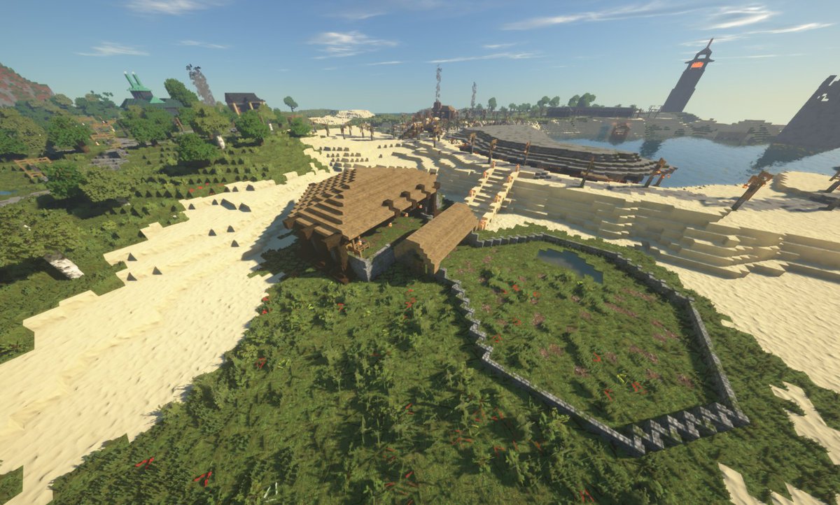 CrackLight01's tweet image. A few more buildings are popping up again. Always happy to chill and build (even if twitch mutes it because of apparent copyright).
#minecraft #smallstreamer #Minecraftbuilds