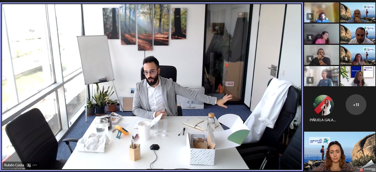nuriagilhervas's tweet photo. ¿Sabías que las bacterias que encontramos en la tierra pueden generar energía? Lo descubrimos esta tarde en el primer taller de "Creadores de energía: tu batería biológica" con @Ethikos30 y @BiooOfficial #AXALearningWeekClima #KeepLearningatAXA #WeCommitToClimate https://t.co/HaCVLTRSmm