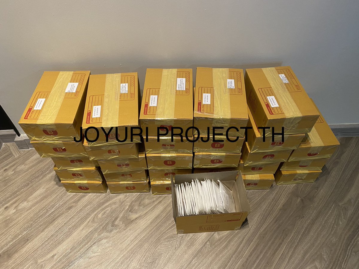 JOYURIPROJECTTH's tweet photo. — 𖤐JOYURI BIRTHDAY PROJECT 2021. Donation Gifts #Yul1022List🎧

พวกเราได้ทำการจัดส่งของโดเนทเป็นที่เรียบร้อยแล้วนะคะ ขอบคุณกลาสซี่ทุกๆคนที่ร่วมทำโปรเจกต์วันเกิดน้องยูริในปีนี้ให้สำเร็จไปด้วยกันนะคะ ✨🙏🏻

#JOYURI #조유리 #โจยูริ #チョユリ https://t.co/Xio8UoudDE