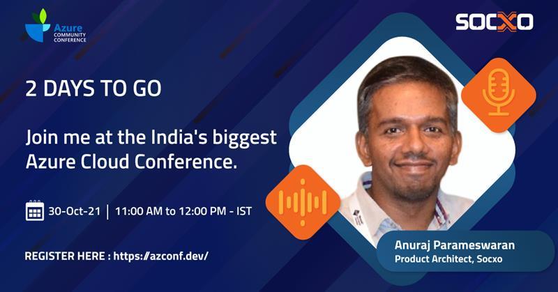anuraj's tweet photo. I am speaking about Continuous database deployments with EF Core and Azure DevOps @ Azure Community Conference 2021
RSVP Here : https://t.co/WGKsJFXbkn
#AzConfDev #Azure #AzureDevOps #AzConf #cloud #mvpbuzz #cloudnative #LetsMakeTechInclusive https://t.co/MSLdQ2xalR