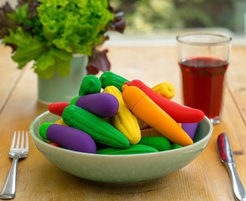 vegetable sex toys Big Vegetable Corn Dildo With Suction Cup Masturbation Products / Sex main image 1