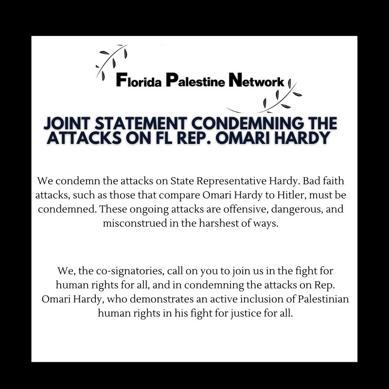 Florida Palestine Network tweet media