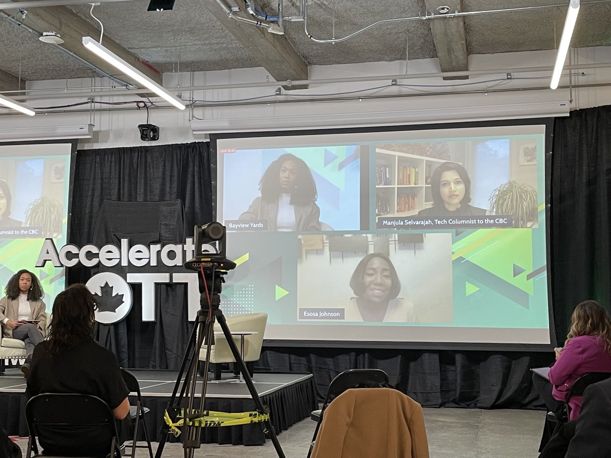 #accelerateott - Wealth is there, opportunities and access are not. Both venture and social capital are disproportionately allocated and it needs to change now. Women of colour are building effective businesses faster than any other group.