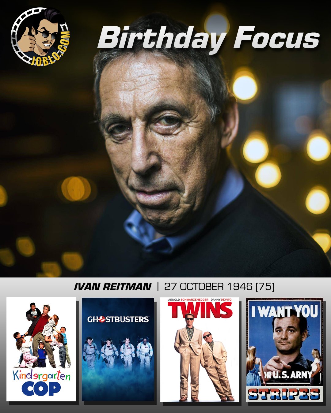 Wishing a very happy 75th birthday to Ivan Reitman! 