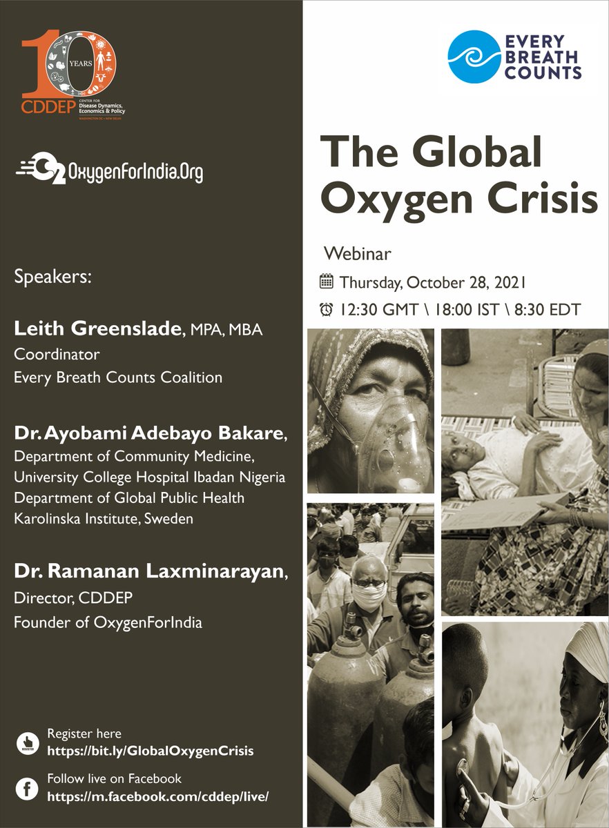 TOMORROW: Lack of access to medical oxygen is a broader issue that goes beyond the COVID-19 pandemic. What are the barriers? How can they be addressed? Join our discussion on "The Global Oxygen Crisis"  to learn more. 🌎 <a href="/JustACTIONS/">JustACTIONS</a> <a href="/StopPneumonia/">Stop Pneumonia </a> 

📝: ow.ly/DglI50GtDeo