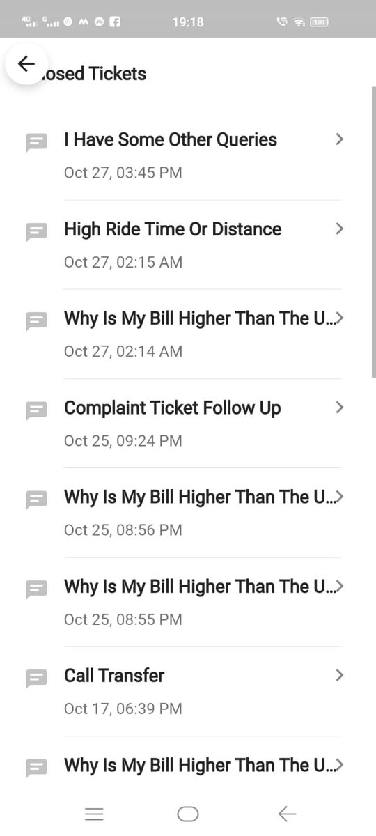 MinnieRohilla's tweet photo. So My mum encountered an issue in her @Olacabs ride to Mumbai in August. After reporting the incident nearly to 30 times, her support tickets are closed down with any resolution! #Ola_Looting_Customers #OLA https://t.co/WTiFuOm1mq
