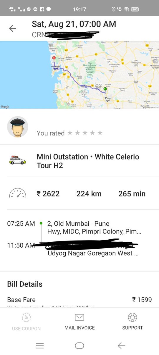 MinnieRohilla's tweet photo. So My mum encountered an issue in her @Olacabs ride to Mumbai in August. After reporting the incident nearly to 30 times, her support tickets are closed down with any resolution! #Ola_Looting_Customers #OLA https://t.co/WTiFuOm1mq