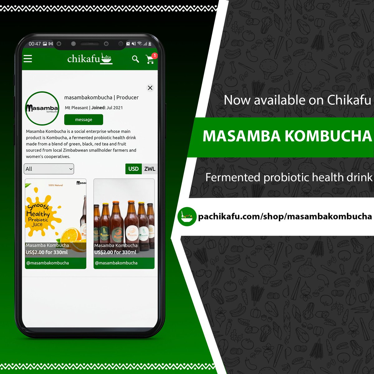 Masamba Kombucha tweet media