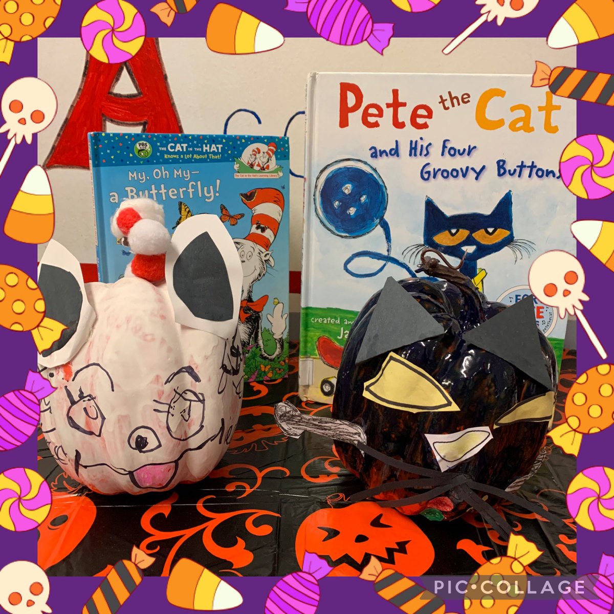 Roll out the pumpkins, <a href="/KinsellaRos/">Ros Kinsella</a> kinder friends - we’ve got a <a href="/SFOAschool/">St.Francis of Assisi School</a> <a href="/NLESDCA/">NLESD</a> #storycharacterpumpkin parade to get to! Who’s with us? Welcome to the party <a href="/DrSeuss/">Dr. Seuss</a> #CatsinHats, and always groovin’ <a href="/petethecat/">Pete the Cat</a> - hey, are you rockin’ your new parade shoes?! 🎃 👟 1/5
