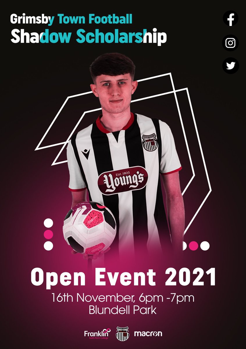 GTF_FSS's tweet photo. Open Evening | Come along and find out more about our joint @officialgtfc U19 Football Shadow Scholarship and L3 BTEC program! #UTM #GTFC https://t.co/ZMNQs5gESU