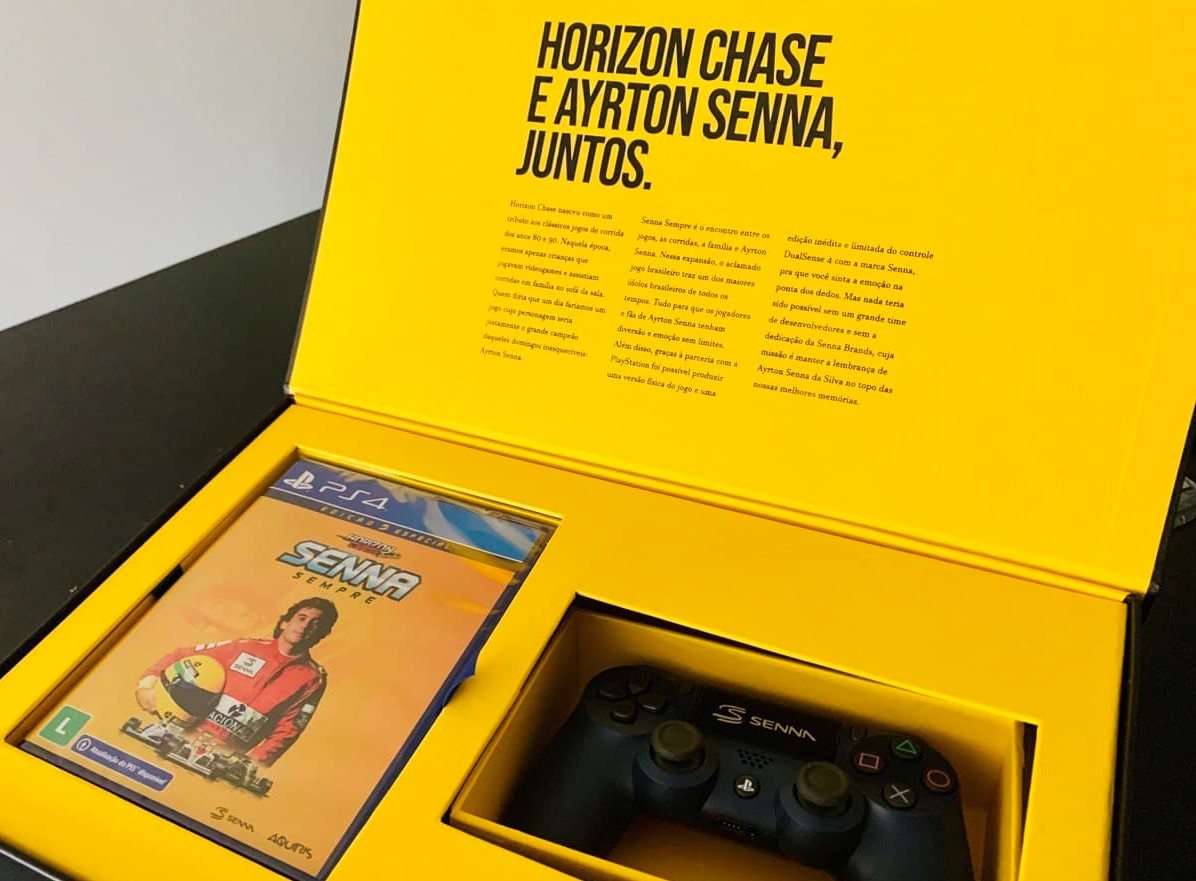 Jogo PS4 Horizon Chase Turbo - Senna Sempre, SONY PLAYSTATION