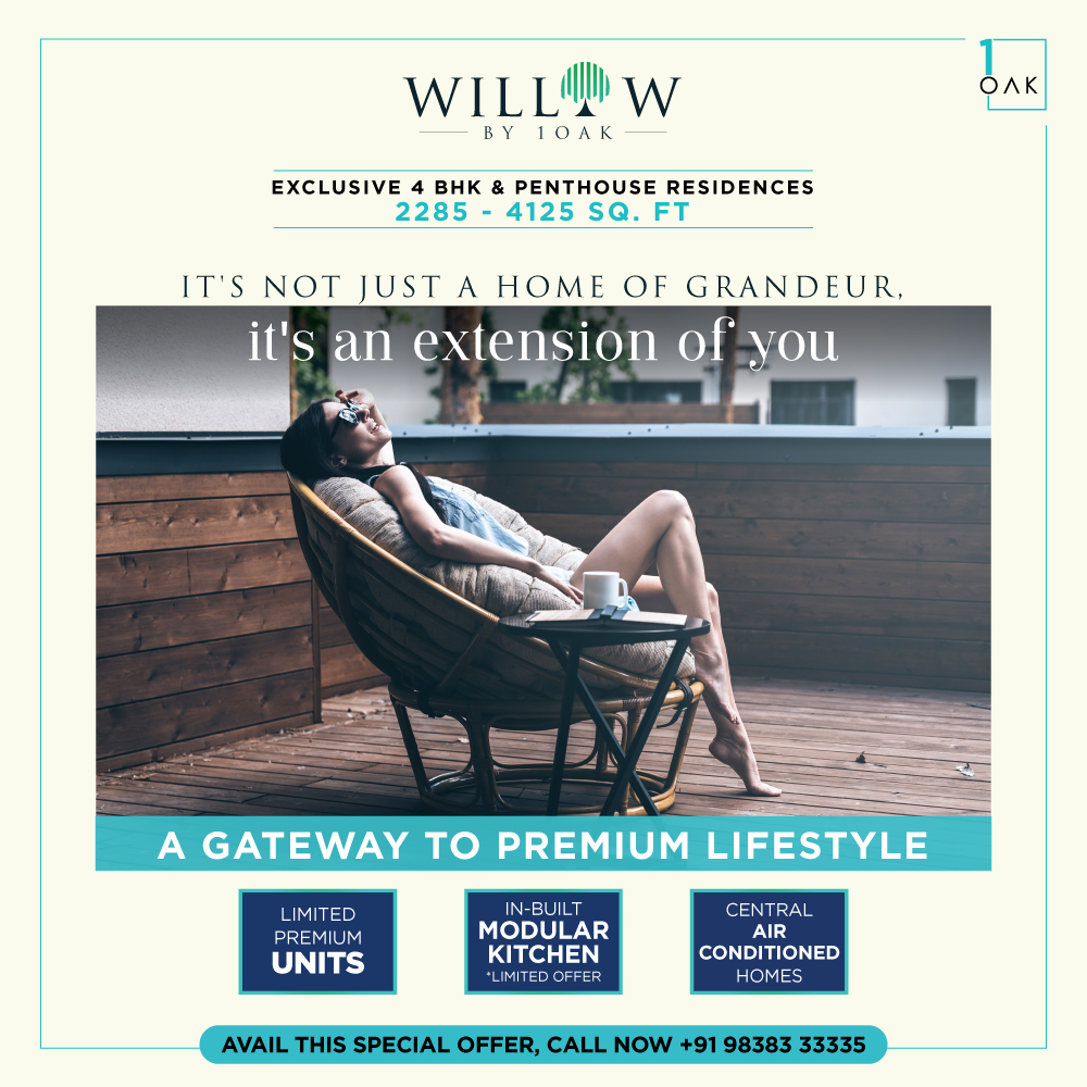 oneoakindia's tweet photo. Only those who understand premium, resonate with elegance. Why settle for less, when you can stand out with an exclusive lifestyle.
Introducing Willow by 1-OAK.

To know more, 📱Call Now +91 98383 33335

#1OAK #WillowBy1OAK #Lucknow #ComingSoon #PremiumProducts #PreLaunchOffer https://t.co/8yMLgRsLkr