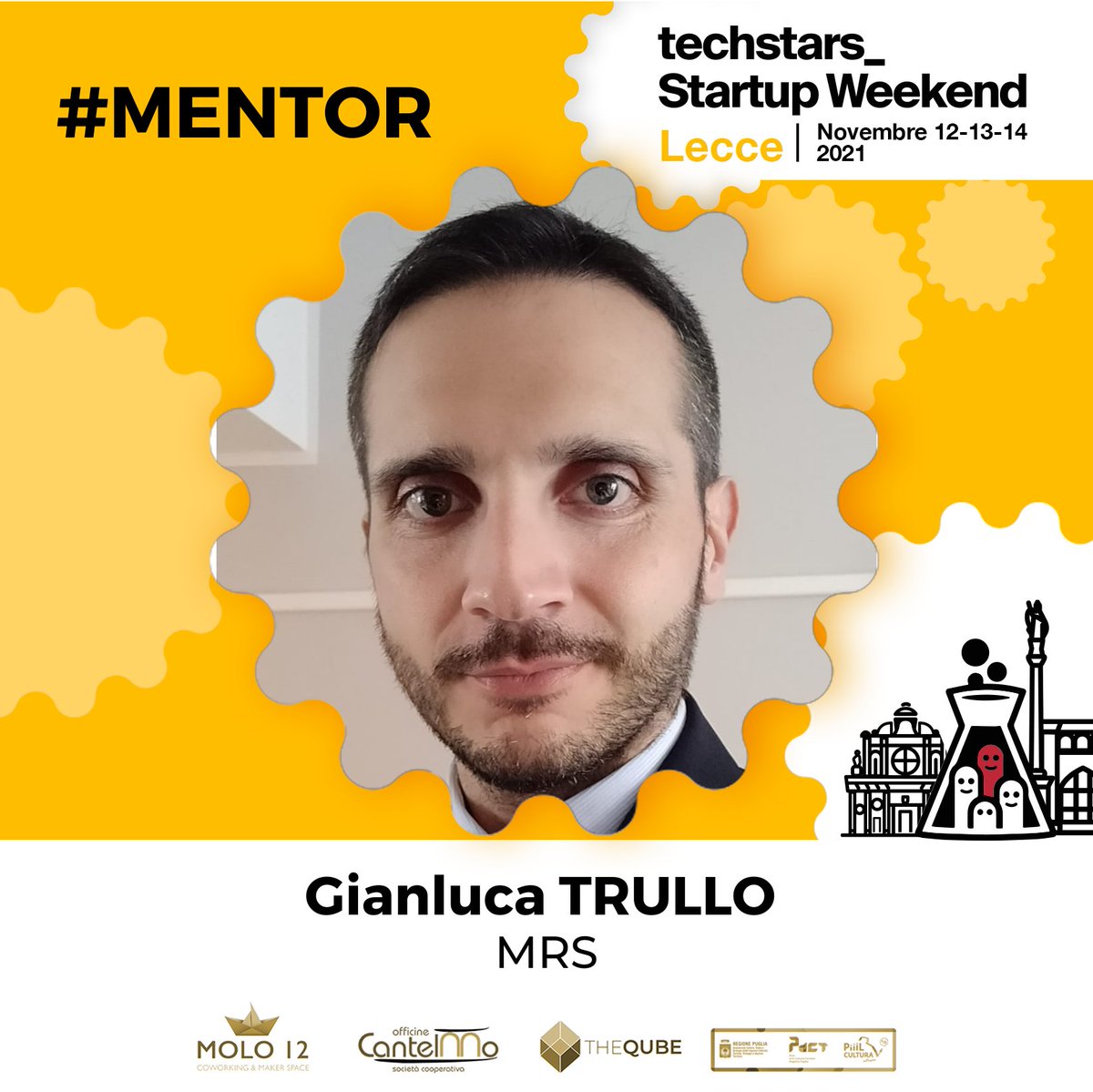 Per #SWLecce2021 abbiamo pensato anche ad esperti di 🤖 stampa #3D, #modellazione e #tagliolaser: vi presentiamo un nuovo #mentor, Gianluca Trullo.

Vieni a conoscerlo, sei ancora in tempo per acquistare il tuo biglietto PROMO ➡️ tinyurl.com/5bjpja9s