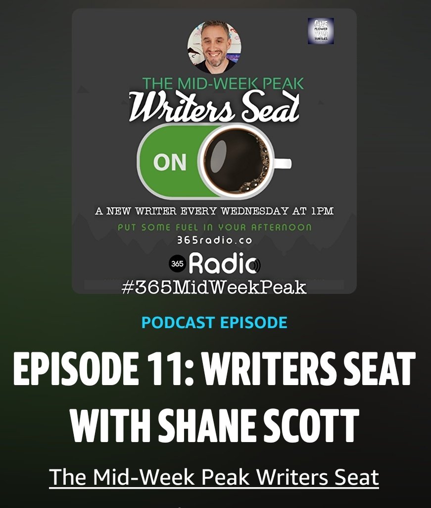1F2TWritersSeat's tweet photo. Check the latest #WritersSeat #podcast with Awesome #author @TheALLwriter with an extract from #book 1 in his #All series #GodOfNothing.
Check in shows blurb for more info on Shane inc where you can get the book.
Links to podcast in next tweet👇 #WritingCommunity #writers https://t.co/JPQlvKCVpR
