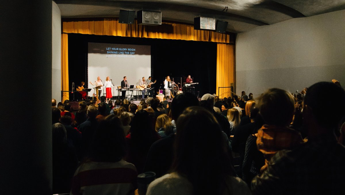 NewLifeDowntown's tweet photo. We're headed back to Palmer High School THIS SUNDAY! Join us on October 31st as we celebrate our return downtown🎉 

Services are at 9am &amp; 11am and available online. https://t.co/lVHRhxOsGp
