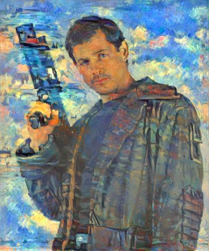 StarhunterTV's tweet photo. CEZANNE DANTE
Inspired by the unique style of French post-Impressionist painter Paul Cezanne is today's offering of our Starhunter Fan Art. What do you think? Please leave a comment below and share it with your friends throughout your galaxy. https://t.co/P7KujxMSAK