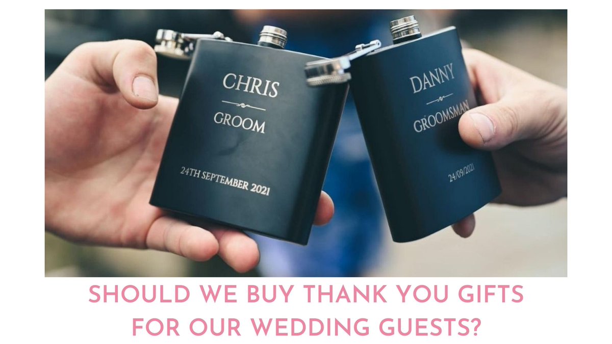 WeddingWell's tweet photo. A thank you for being part of your day, wedding gifts are a lovely token of your gratitude! 🥰

However, you don't need to fork out for gifts for your wedding party! 🎁

We discuss it on our blog! 👉 https://t.co/Jk4uFG5XBD

📸: DaisyBell Photography https://t.co/4WBkgCj6qQ