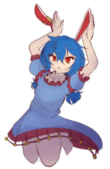 #深夜の真剣お絵描き60分一本勝負 
清蘭ちゃん!影付けられませんでした.... 